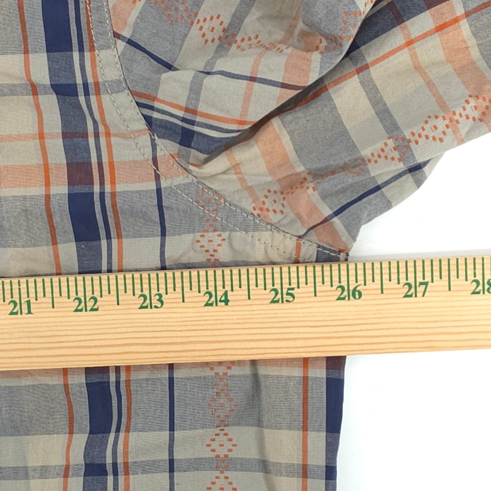 MoonShine Spirit by Brad Paisley Mens‎ XXL Plaid Western Shirt L/S Pearl Snap - Picture 7 of 9